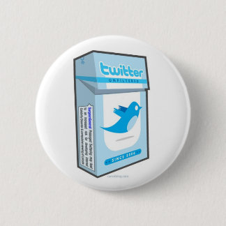 Twittersüchtiger Button