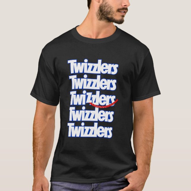 Twizzlers Multititle Iconic Offiziell T-Shirt (Vorderseite)