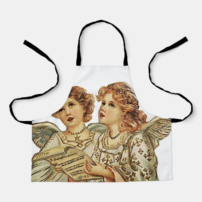 Two Beautful Angels Schürze (Vorderseite)