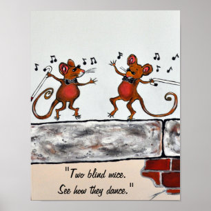 Two Blind Mice Poster