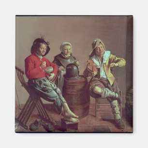 Two Boys und eine Girl Making Music, 1629 Magnet