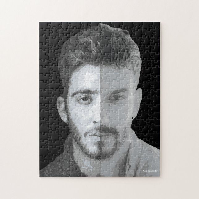 Two Brothers Legend, Kraków, Poland Myth Puzzle (Vertikal)