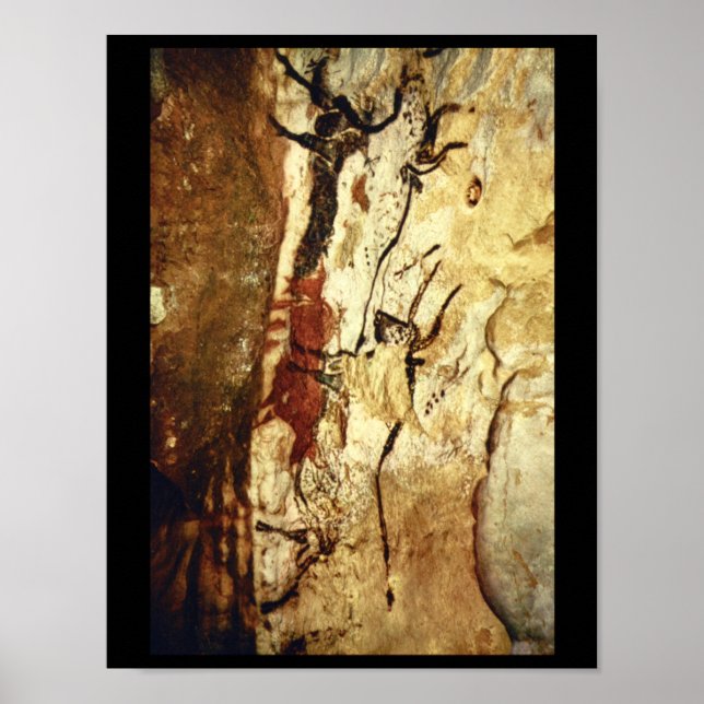 Two Bulls', Lascaux, Dordogne_Art der Antike Poster (Vorne)