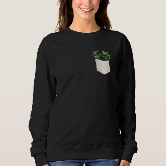 Two Cactuses Cinco De Mayo   Sweatshirt (Vorderseite)