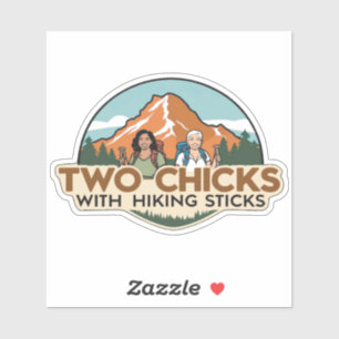 Two Chicks Sticker (Matt)