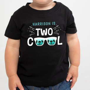 Two Cool Boys 2. Geburtstag Kleinkind T-shirt