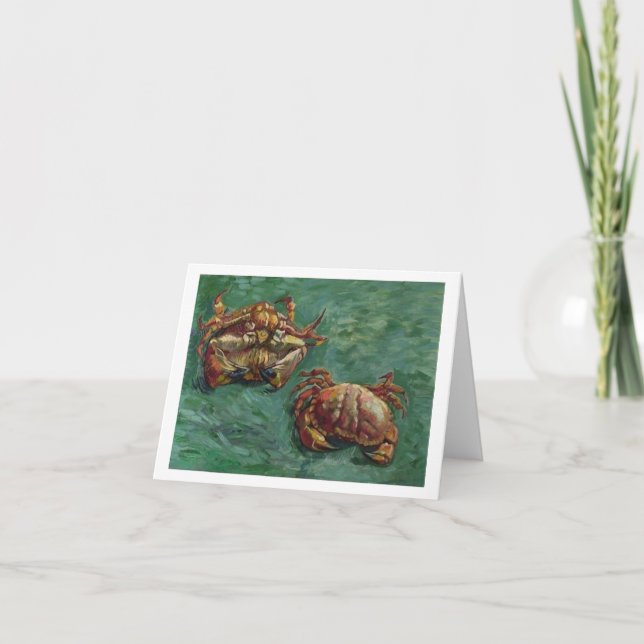 Two Crabs (F606) Van Gogh Fine Art Karte (Vorderseite)