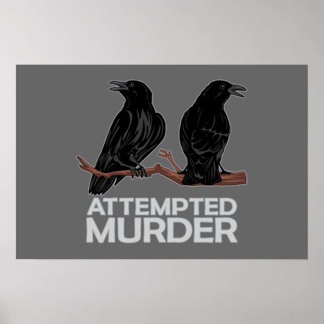 Two Crows = Attempfänger Poster (Vorne)