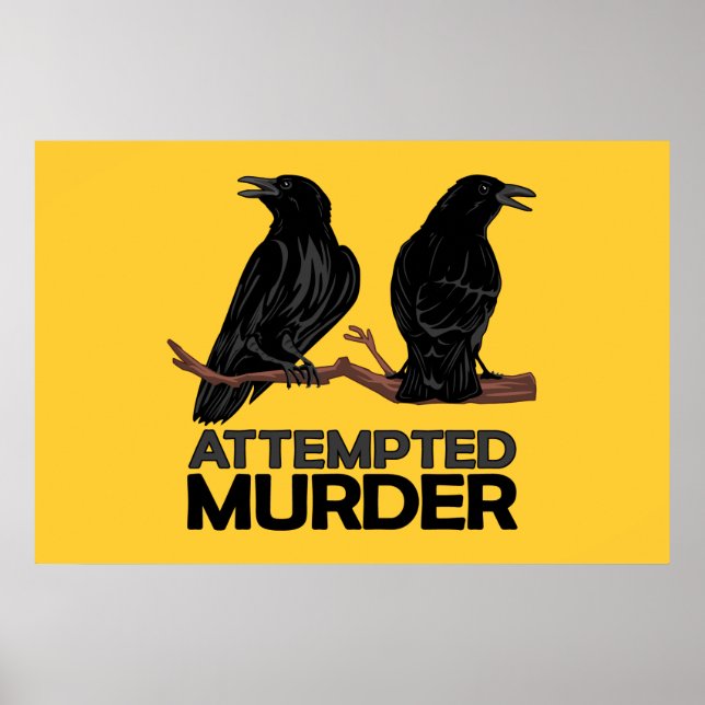 Two Crows = Attempfänger Poster (Vorne)