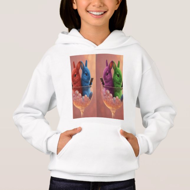 two cups have rabbits hoodie (Vorderseite)