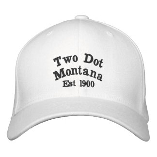 Two Dot Montana Hat Bestickte Baseballkappe