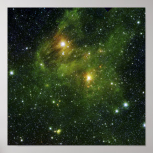 Two extremely bright stars poster