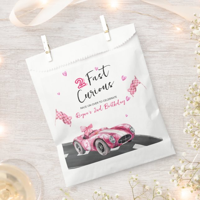 Two Fast Curious Geburtstag  Geschenktütchen (Ausgeschnitten)