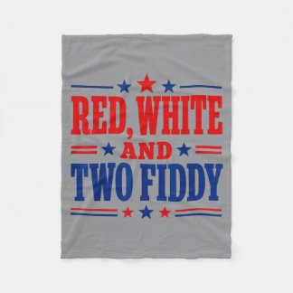 Two Fiddy 2 Fiddy 250. Jubiläum 4. Juli Fleecedecke