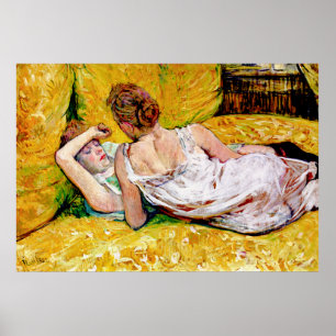 Two Friends Poster von Henri de Toulouse-Lautrec