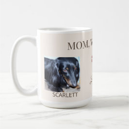 Two Fur Babies, One Amazing Mom 2 photos Kaffeetasse