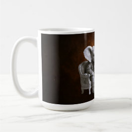 Two Gentleman Elephants Art Kaffeetasse