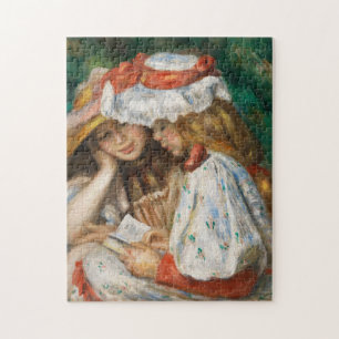 Two Girls Reading - Renoir Impressionist Malerei Puzzle