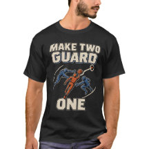 Two Guard One - Orange und Blue Basketball IQ Grap