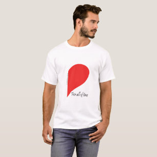 Two Hearts Together - Coupels Design T-Shirt