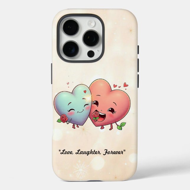 "Two Hearts United" Case-Mate iPhone Hülle (Rückseite)