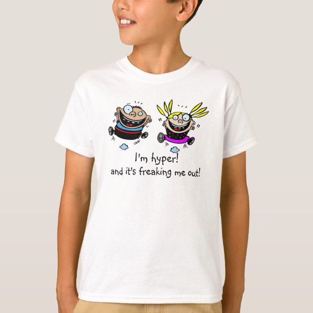 Two Hyper Kids T-Shirt (Vorderseite)