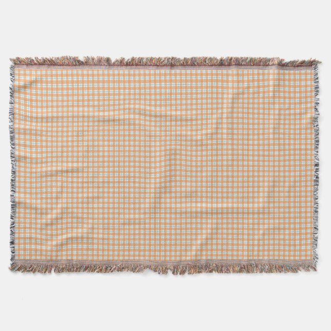 Two images of a woven blanket featuring a beige  decke (Vorderseite)
