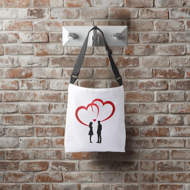 Two In Love Cross-Body Bag Tragetaschen Mit Langen Trägern (Von Creator hochgeladen)