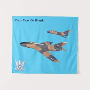 Two Israeli Supermysterien Wandteppich