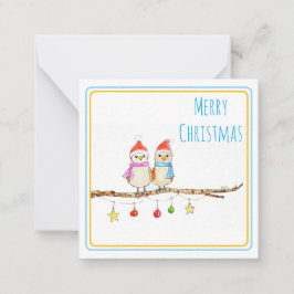 Two Little Birds Mitteilungskarte