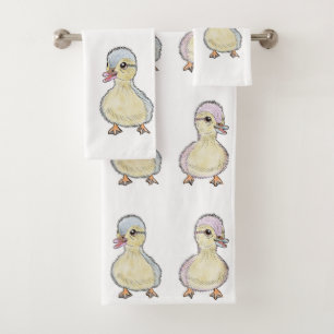 Two Little Ducks Badhandtuch Set
