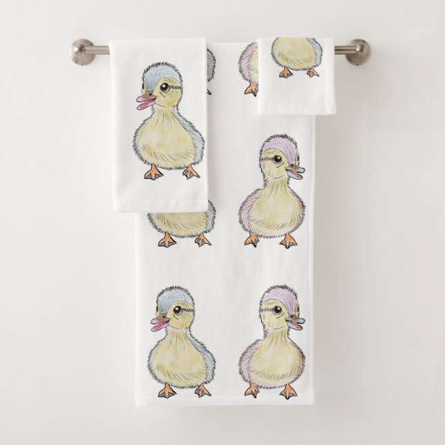 Two Little Ducks  Badhandtuch Set (Insitu)