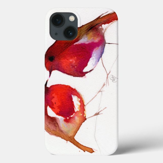 Two Little Ink Birds 2014 Case-Mate iPhone Hülle (Rückseite)