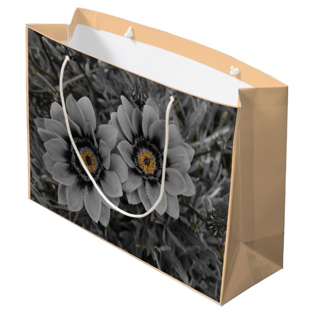 Two of a Kind Große Geschenktüte (Rückseite Schrägansicht)