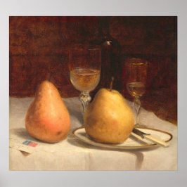 Two Pears - Sanford Gifford Fine Art Poster