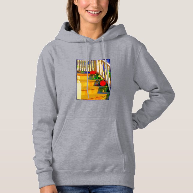 "Two Pumpkins Ladys" Hoodie (Vorderseite)