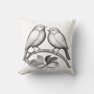 Two Robins cushion Kissen