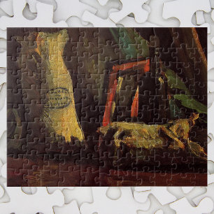 Two Sacks and a Bottle by Vincent van Gogh Puzzle