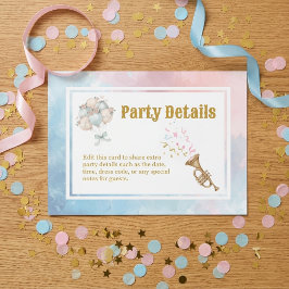 Two Silly Geese Boy & Girl Twins Birthday Balloon Begleitkarte