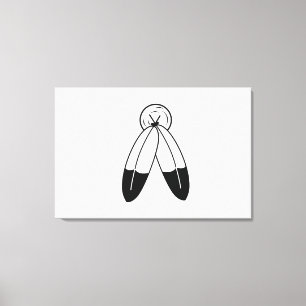 Two-Spirit-Flagge Leinwanddruck