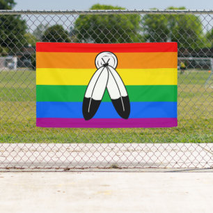 Two-Spirit-LGBTQ+-Stolzflagge Banner