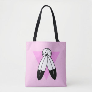 Two-Spirit Pink Triangle Flagge