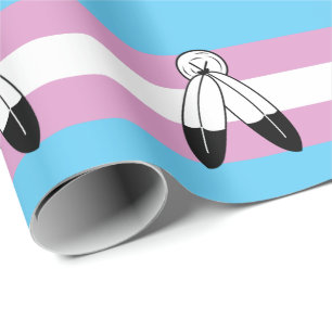 Two-Spirit Trans Pride-Flagge Geschenkpapier