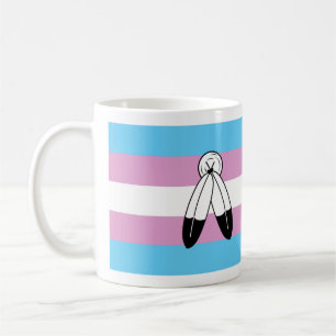 Two-Spirit Trans Pride-Flagge Kaffeetasse