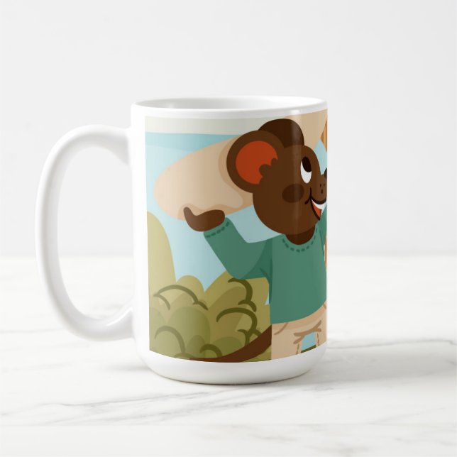 Two-Tone Artistic Touch Coffee Mug Kaffeetasse (Links)