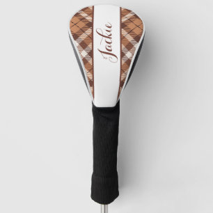 Two Tone Braun Golfkopfhaube Golf Headcover