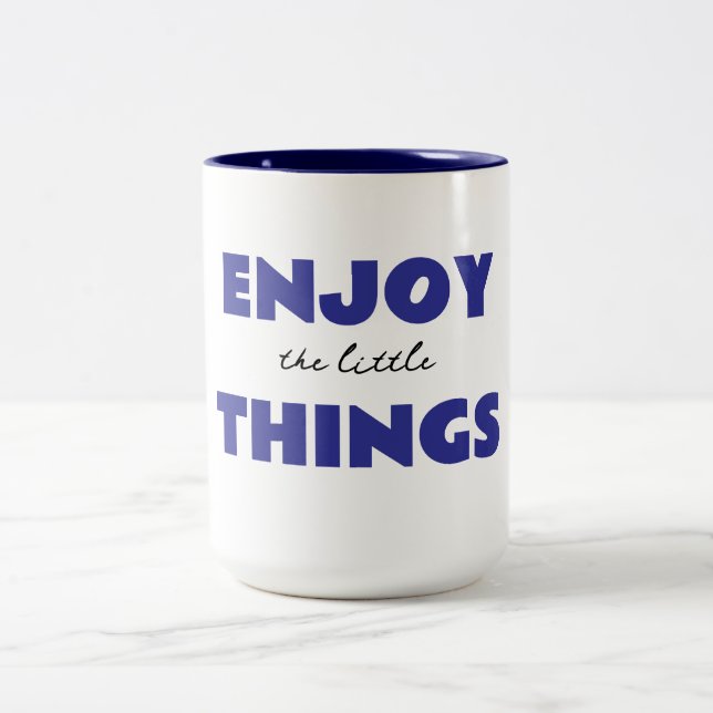 Two-Tone Mug, 15 oz Zweifarbige Tasse (Mittel)