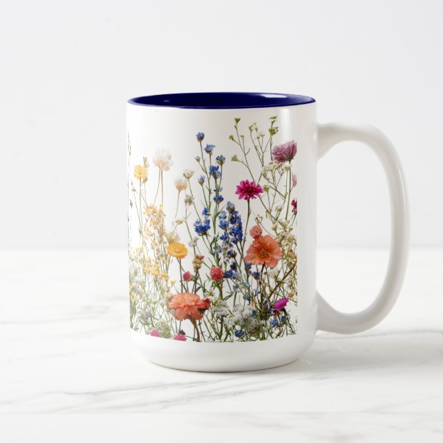 Two-tone Mug 15 oz Zweifarbige Tasse (Rechts)