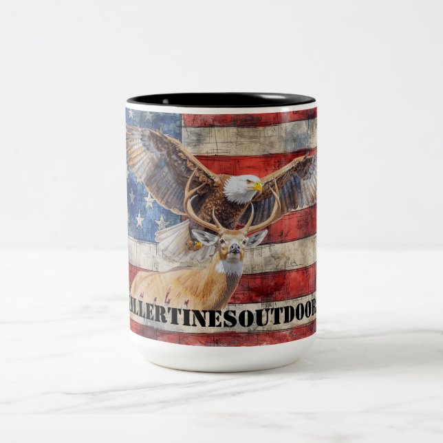 Two-Tone Mug, 15 oz Zweifarbige Tasse (Mittel)