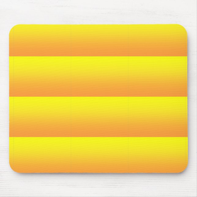 Two Tone Sonnenschein Gelb Mousepad (Vorne)